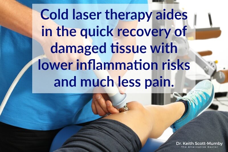 This several decades old method is gaining traction as more people discover the many benefits it has. Click here to learn about the future of chronic pain relief, cold laser therapy...