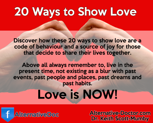 20 Ways to Show Love by the Alternative Doctor