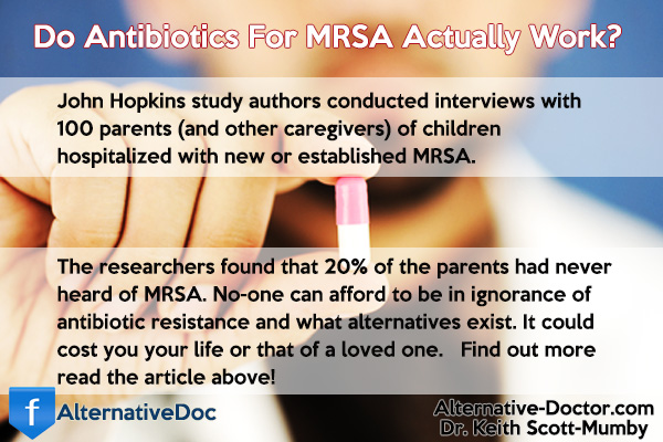 Antibiotics for MRSA Infographic