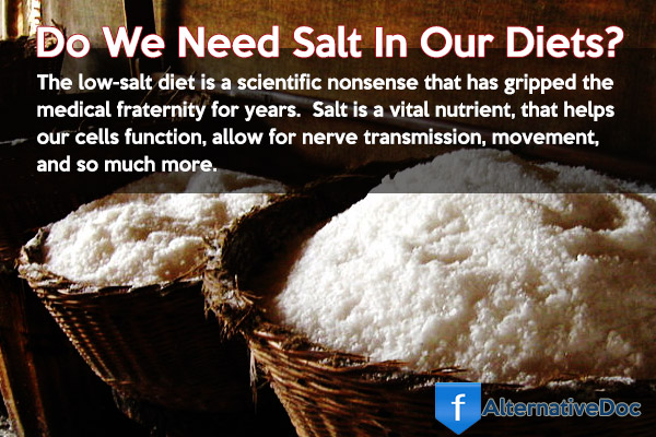 Do we need salt?