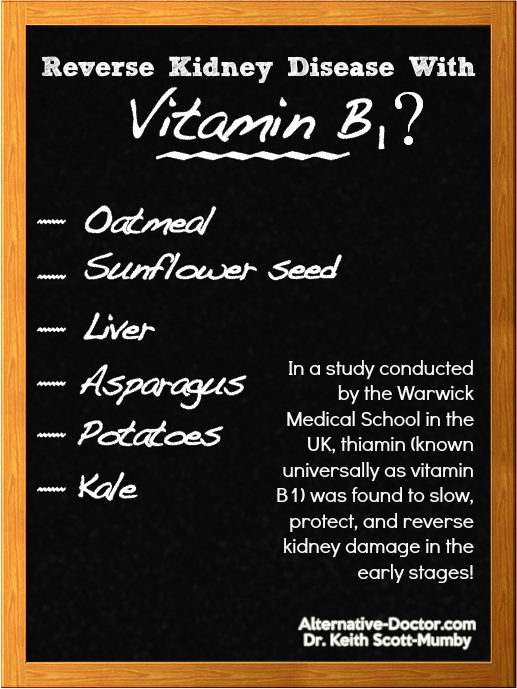 Can Vitamin B1 Reverse Kidney Disease