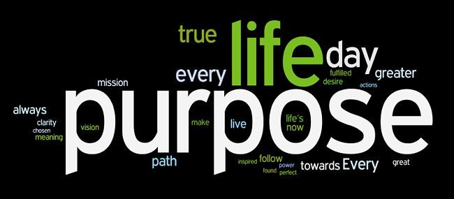 Greater purpose. Life purpose. Every Mission. One Vision one purpose. Purposes.