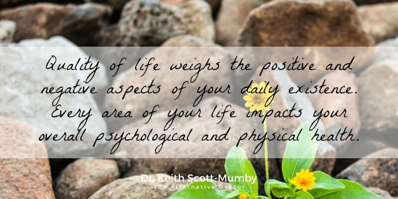 There’s not nearly enough discussion about quality of life – the backbone of your mental, physical, and emotional well-being. Click here to read about it...